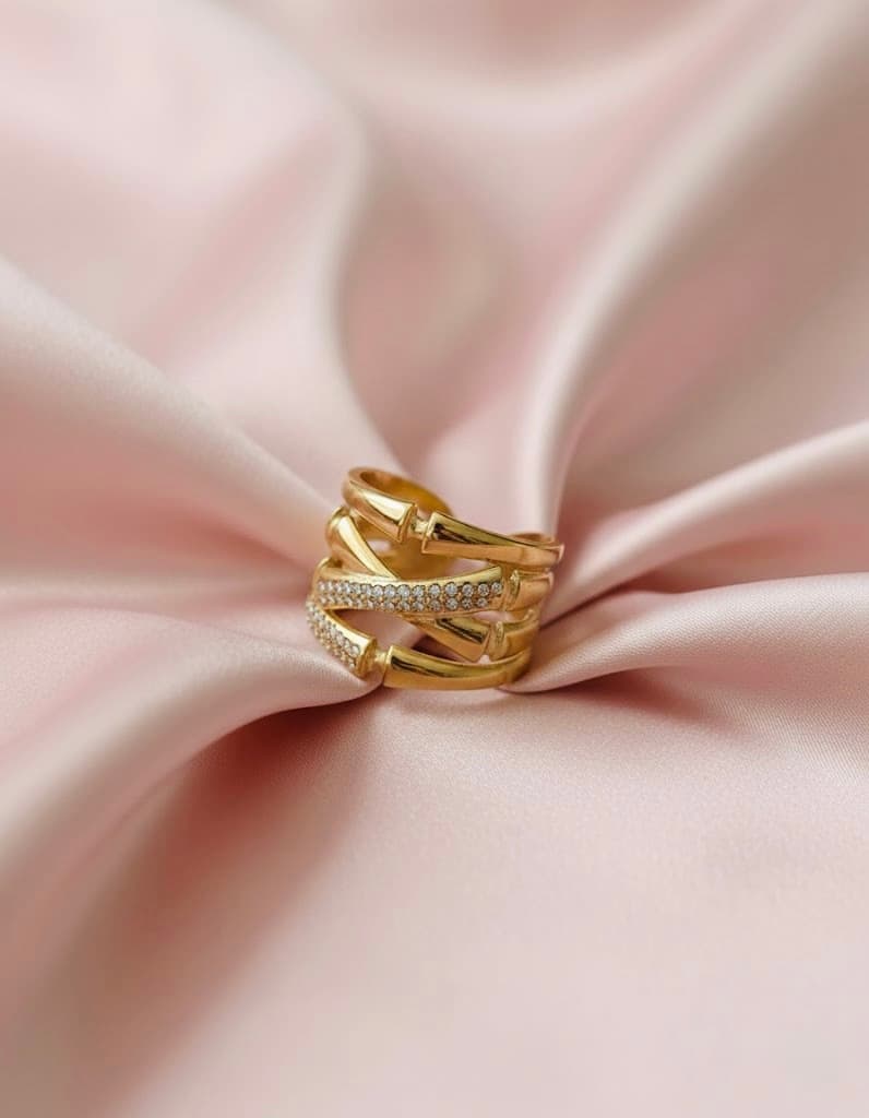 Cuban Link Stainless Steel Ring - Image 2