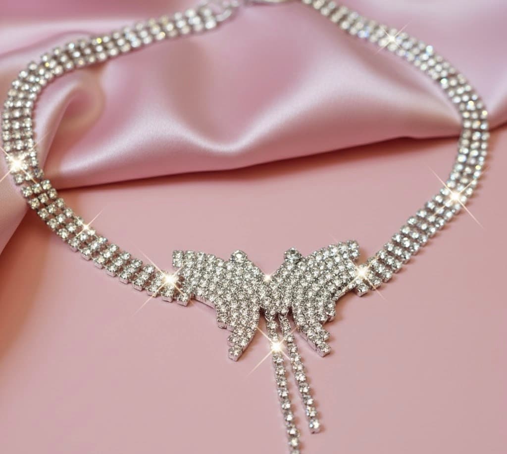 Butterfly Sparkle Choker