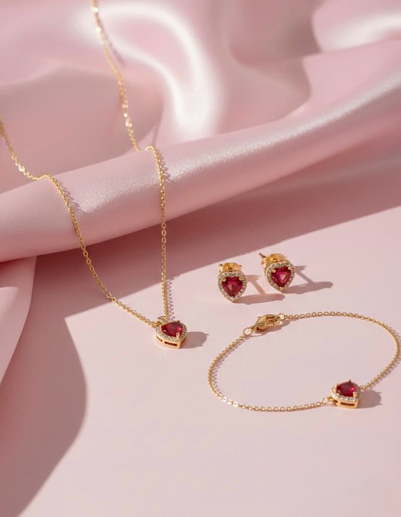 Pandora Red Heart Set