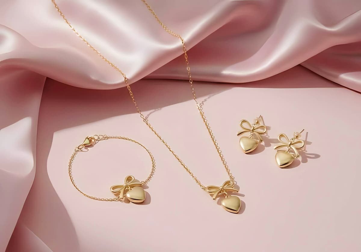 𝜗𝜚 Bow-Heart Set 𝜗𝜚