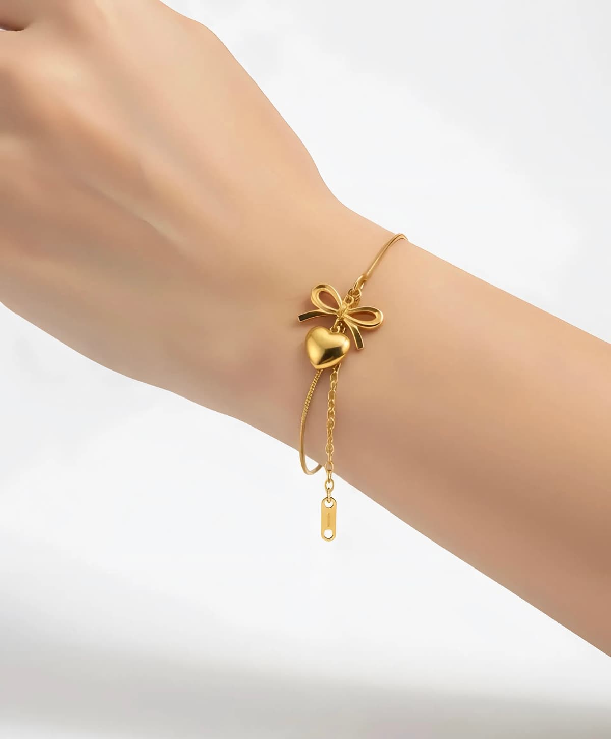 Bow-Heart Bracelet - Image 2