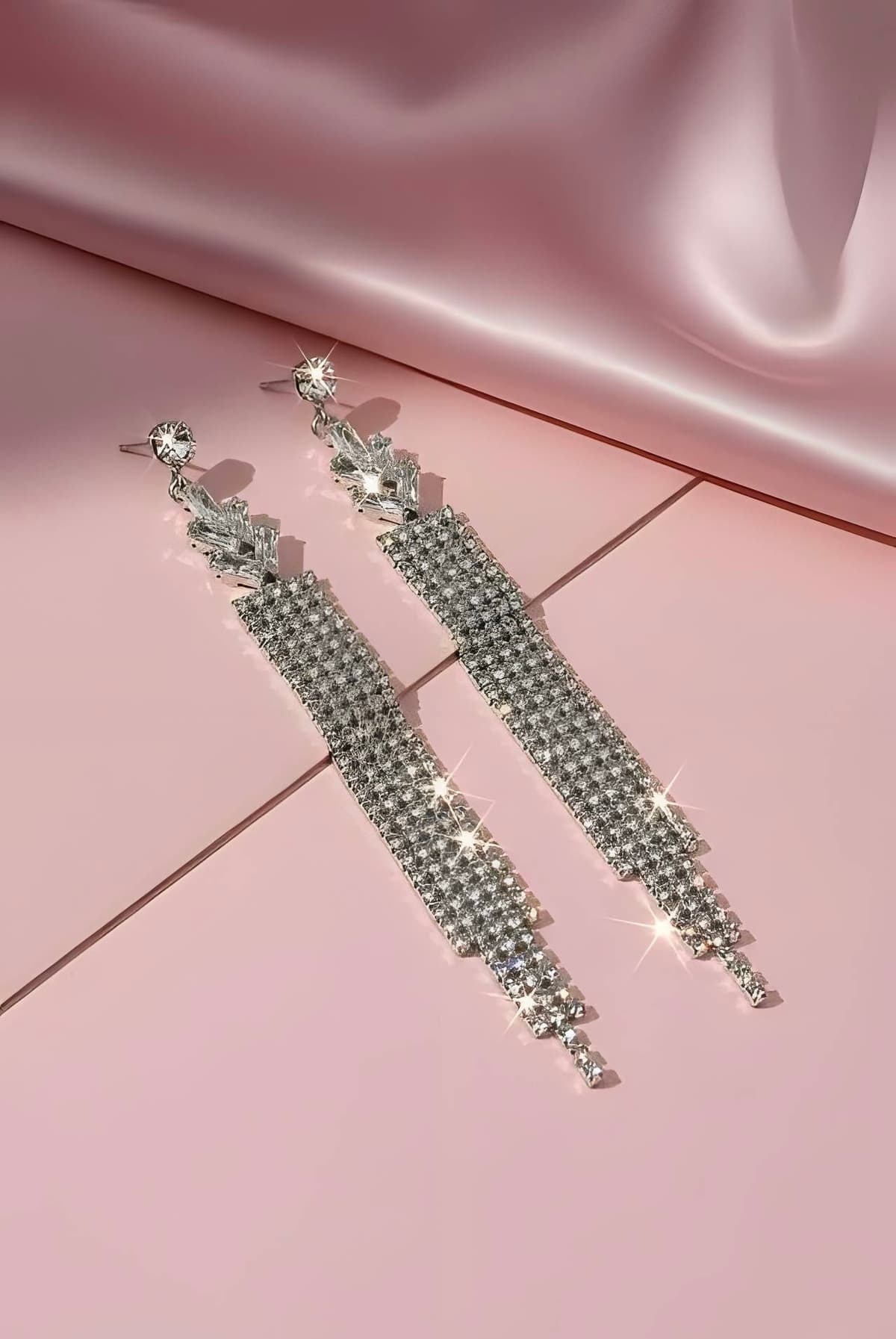 Sparkle Earrings Silver 925 - Image 2