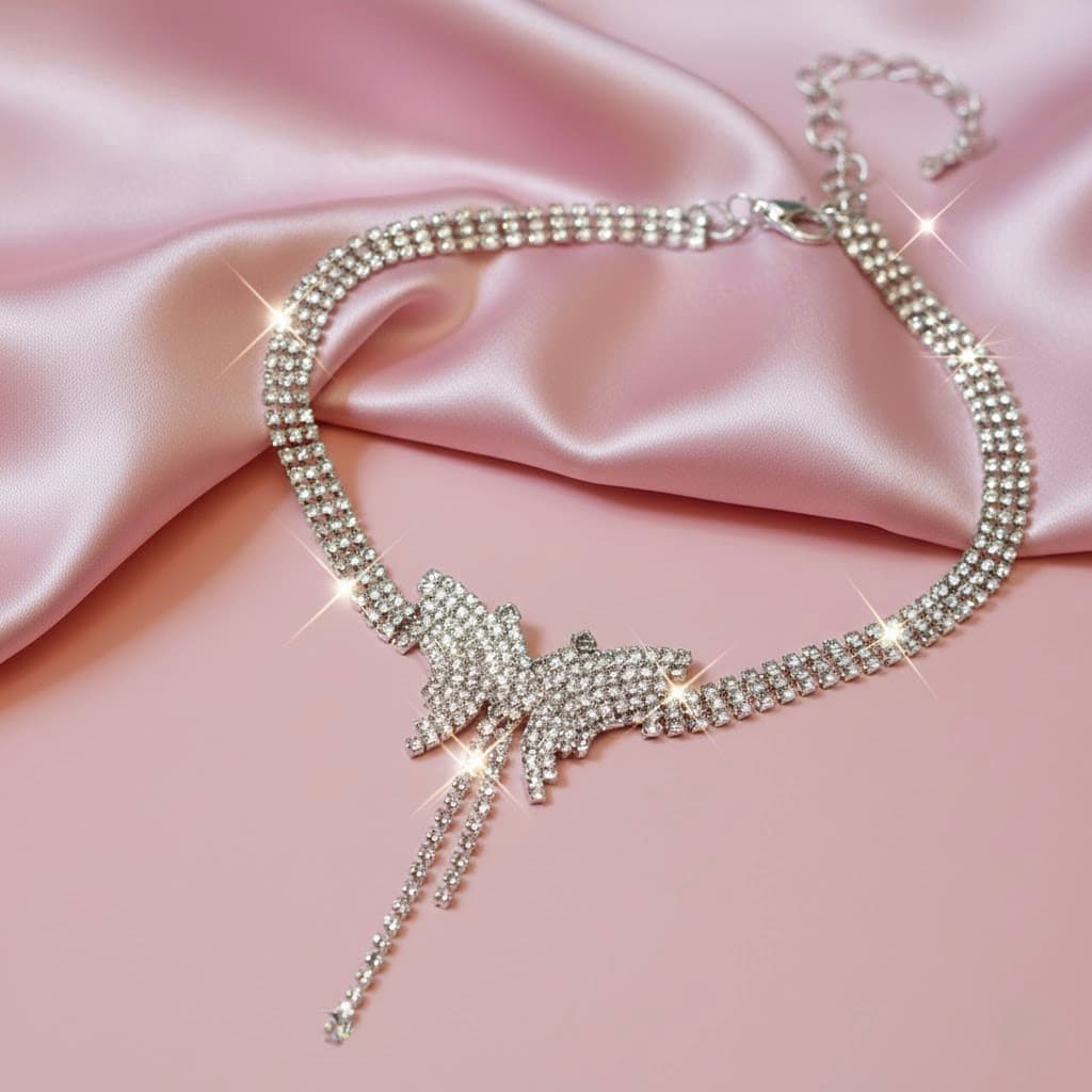 Butterfly Sparkle Choker - Image 2