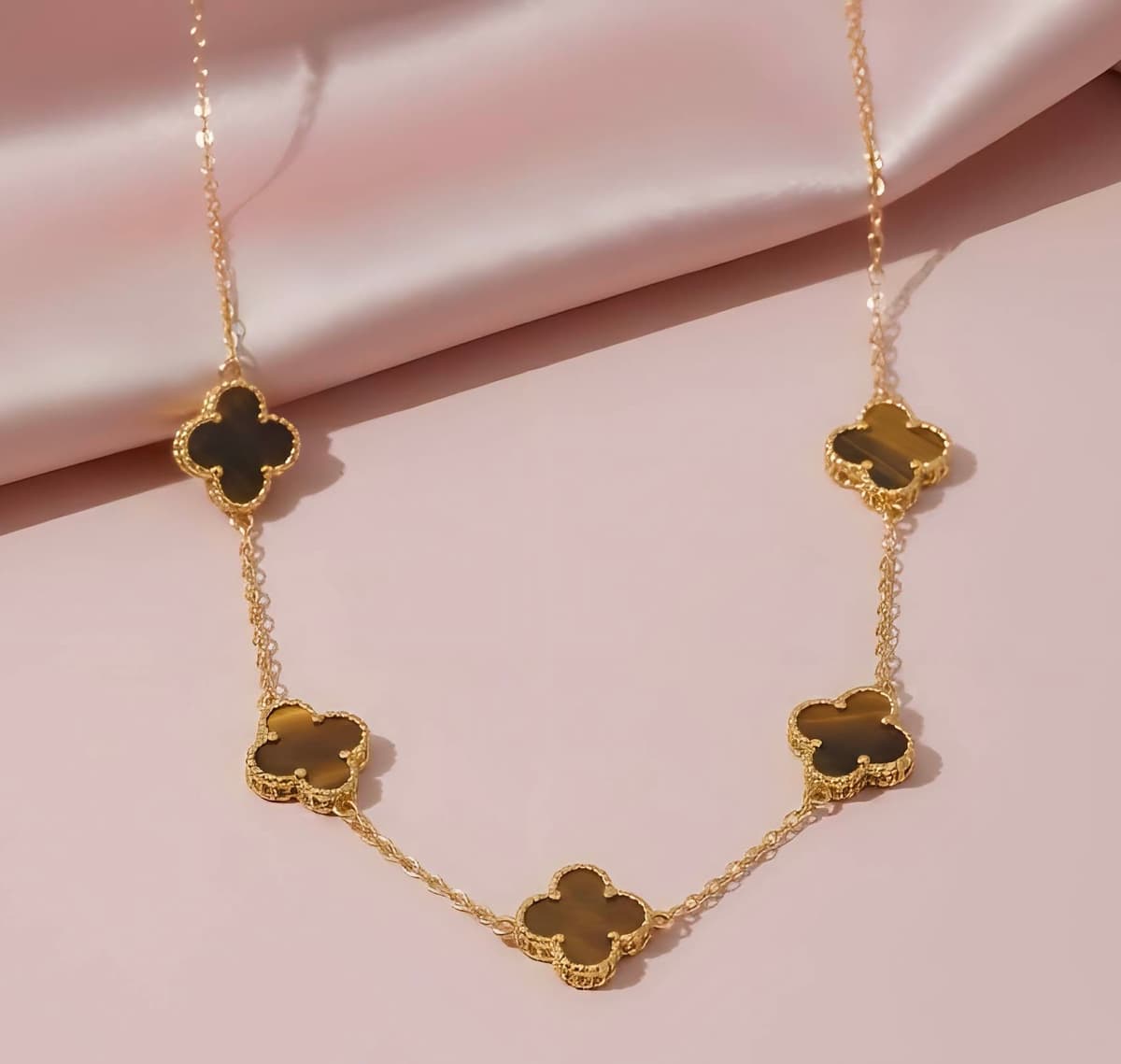 Van Cleef Gold Necklace - Image 3